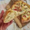 what to do with whey-whey pizza dough-rootsandcook