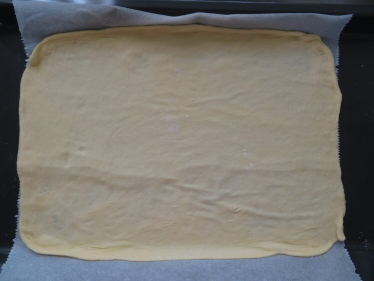 Mackerel Empanada - Empanada Gallega-rootsandcook-dough