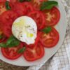 Ensalada de tomate con burrata-rootsandcook