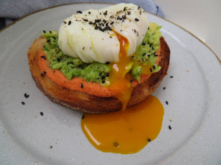 The Perfect Toast - salmorejo, avocado and egg