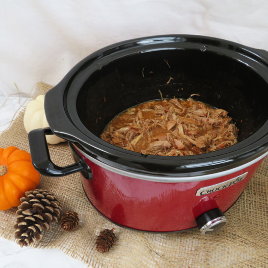 Easy Slow Cooked Pulled Turkey Basic recipe RootsandCook