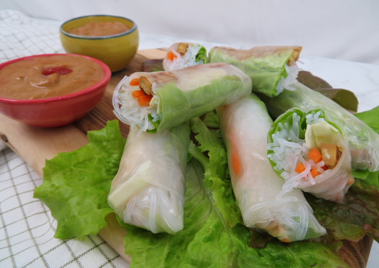 Vietnamese Fresh Spring Rolls - Video recipe