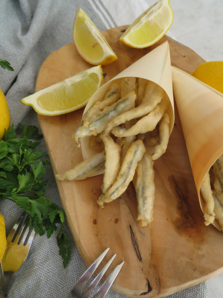 Boquerones fritos - Spanish Fried anchovies