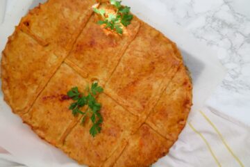 Empanada de sardinas con masa 100% integral