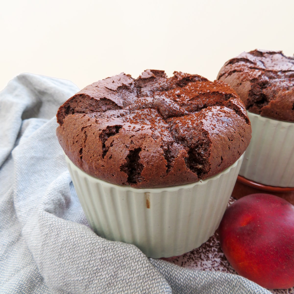 Souffle de chocolate negro - esponjoso y chocolateado RootsandCook