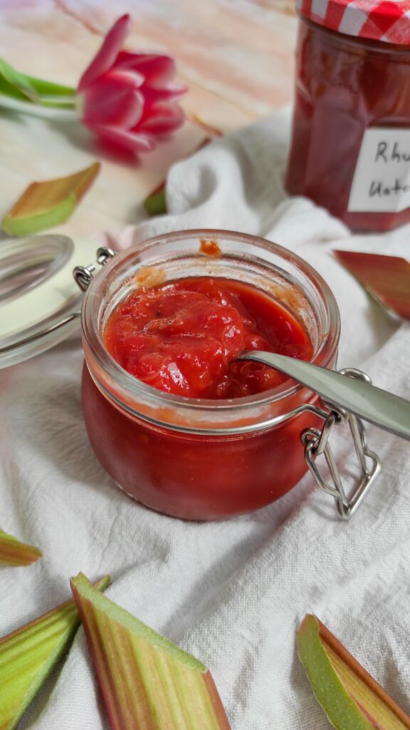 rhubarb ketchup-rootsandcook
