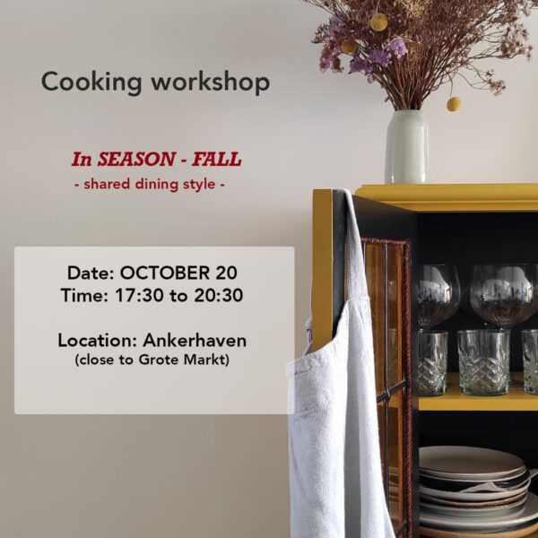 Cooking workshop- fall - in season - rootsandcook