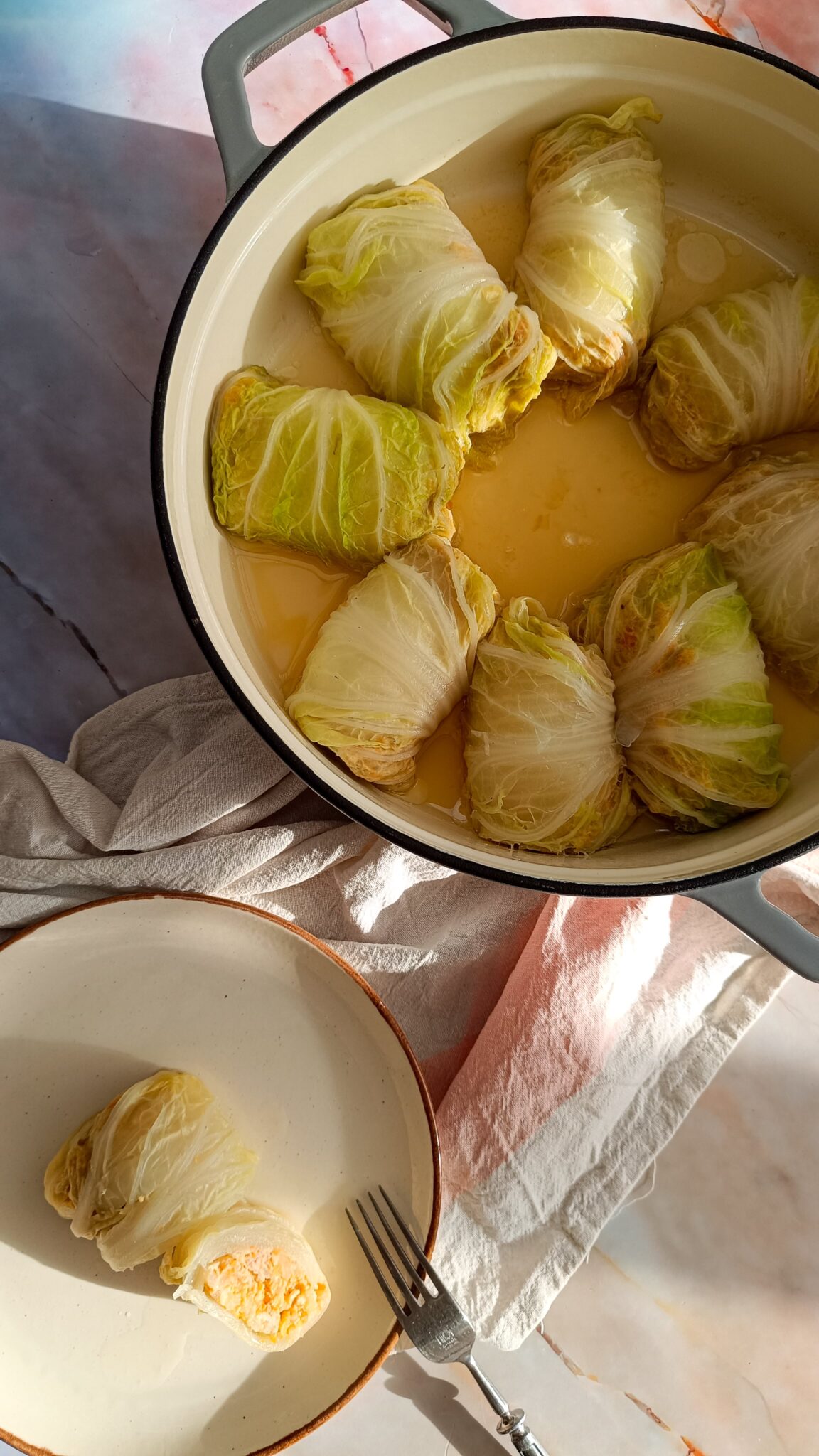 Cabbage rolls Korean style RootsandCook