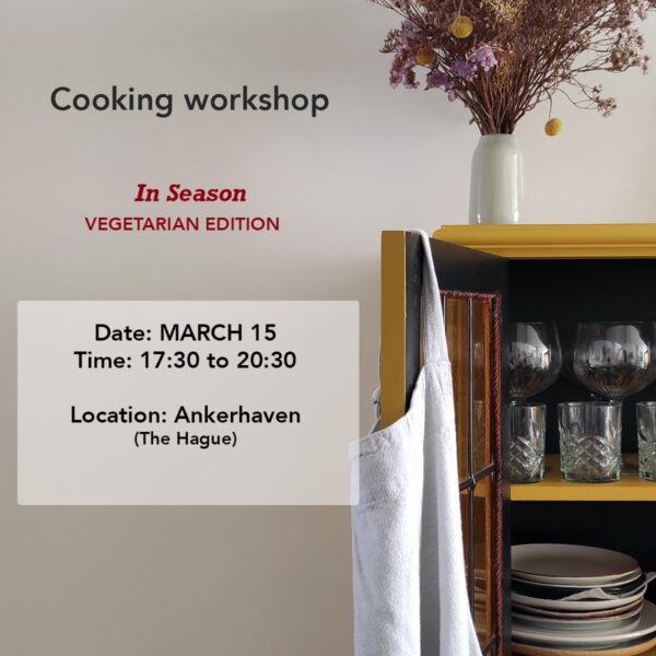 In season - vegetarian cooking workshop- The Hague