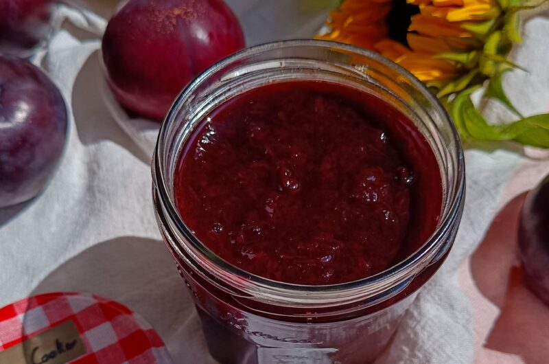 Slow Cooker Plum Jam